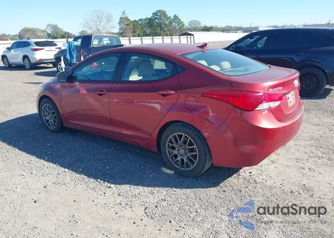 2012 Hyundai Elantra Gls (Ulsan Plant) z USA, uszkodzony, nr VIN KMHDH4AE4CU251737